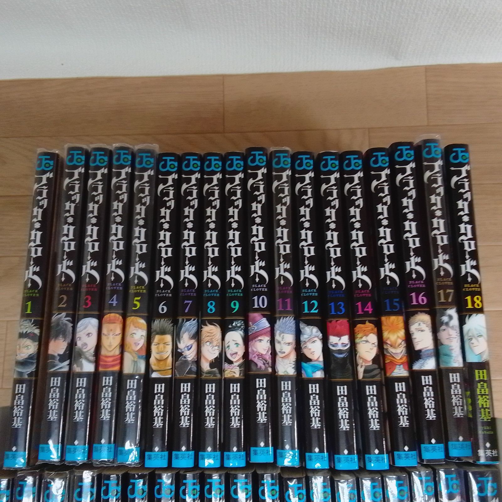 ☆①【未開封7冊】ブラッククローバー 全37巻・公式ガイドブック 16.5