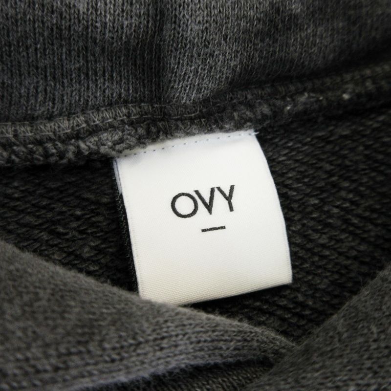 美品 OVY オヴィ プルオーバーパーカー Pigment Damage Processing P/O