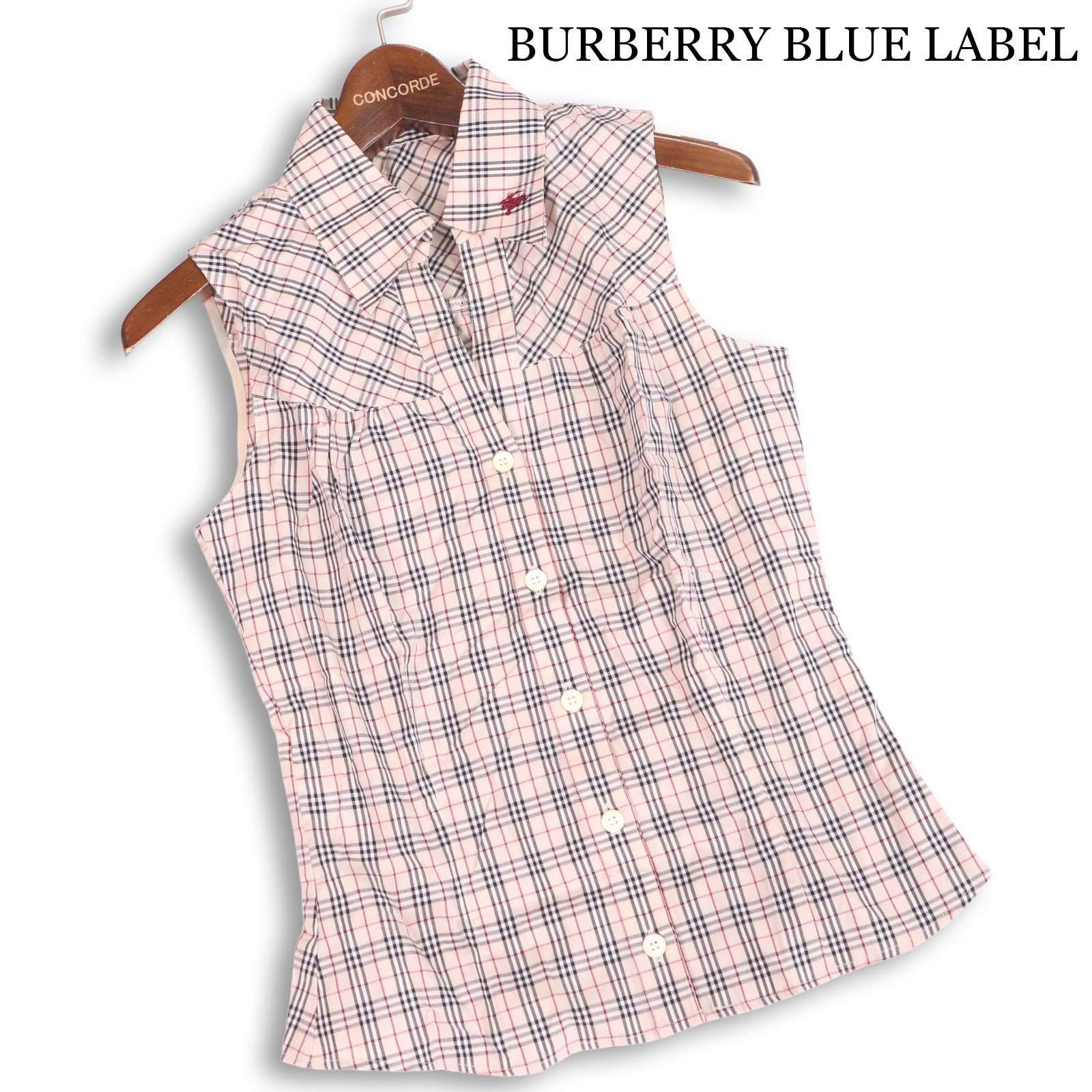 BURBERRY BLUE LABEL バーバリー ブルーレーベル ホース刺繍