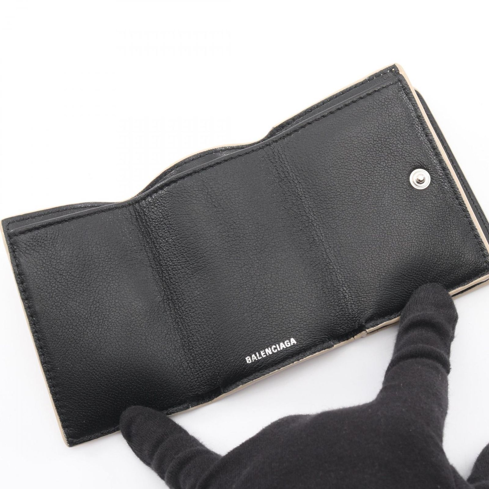 バレンシアガ BALENCIAGA 三つ折り財布 EVERYDAY MINI WALLET 594312
