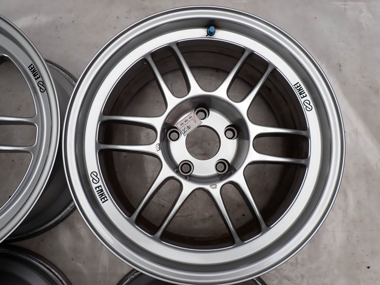 4本SET 会社宛 送料無料 17×8.5J ENKEI エンケイ Racing RPF1 アルミ 5 