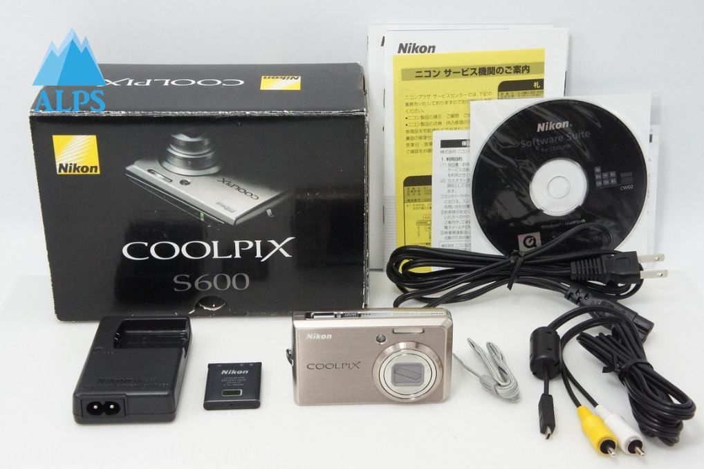 良品 Nikon ニコン COOLPIX S600 コンパクトデジタルカメラ ピンク