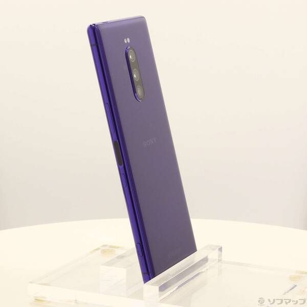 中古】Xperia 1 64GB パープル SoftBank 802SO - メルカリ