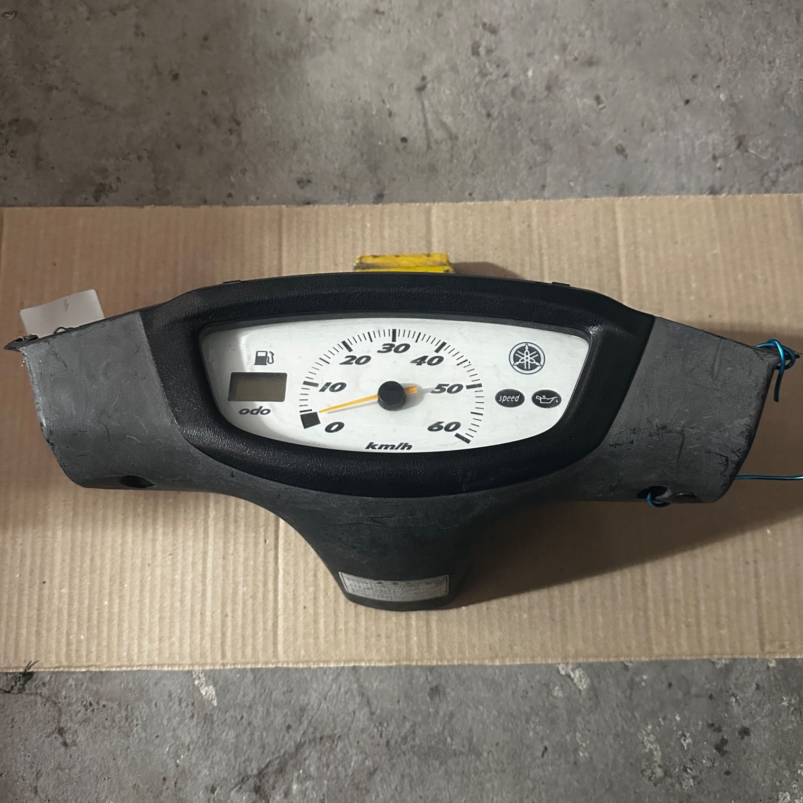 YAMAHA☆リモコンジョグ☆JOG☆SA16J☆純正☆④メーター カバー付き☆M 