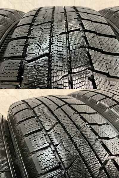 走行短め【TOYO TX 215/60R17】スタッドレス【TOYOTA エスティマ 純正ホイール 17インチ 7J5HPCD114.3+50】24年製 C-HRにも　(MTF304) クレジットカード QRコード決済可能 走行短め【TOYO TX 215/60R17】スタッドレス【TOYOTA エスティマ 純正