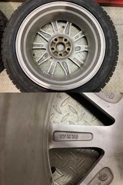 新品 25年製 バランス済【TY GIZ 215/50R17】スタッドレス【TOYOTA 