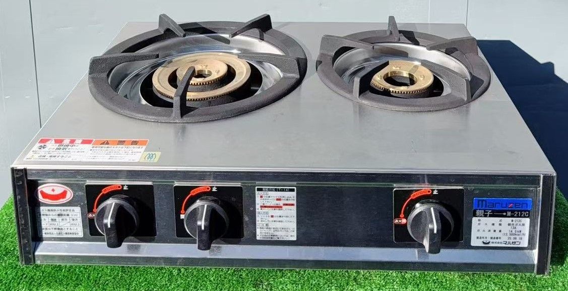 未使用】ガステーブルコンロ マルゼン M-212C 2025年 都市ガス - メルカリ