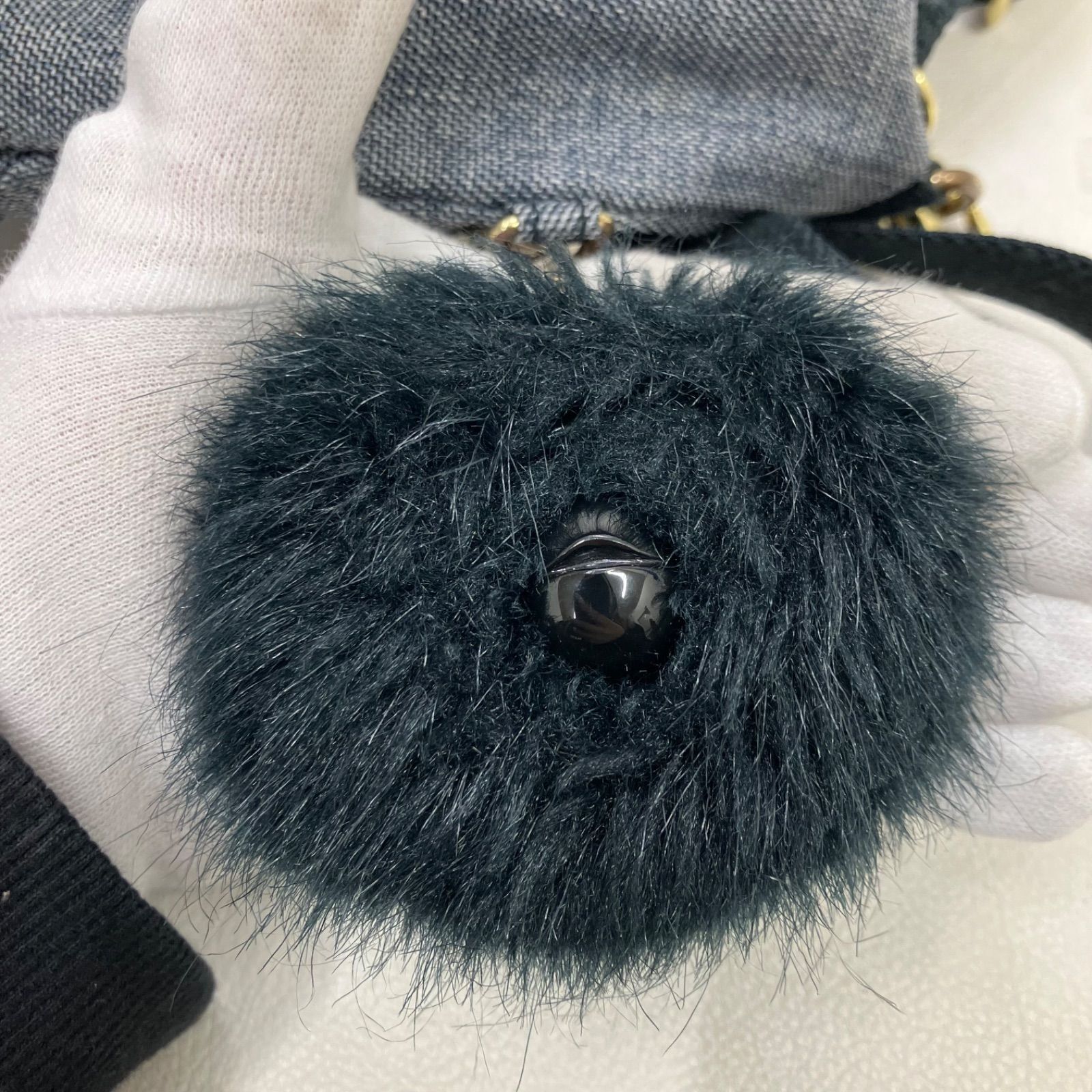 1624 KIPLING キプリング トートバッグ 2way ショルダーバッグ デニム 
