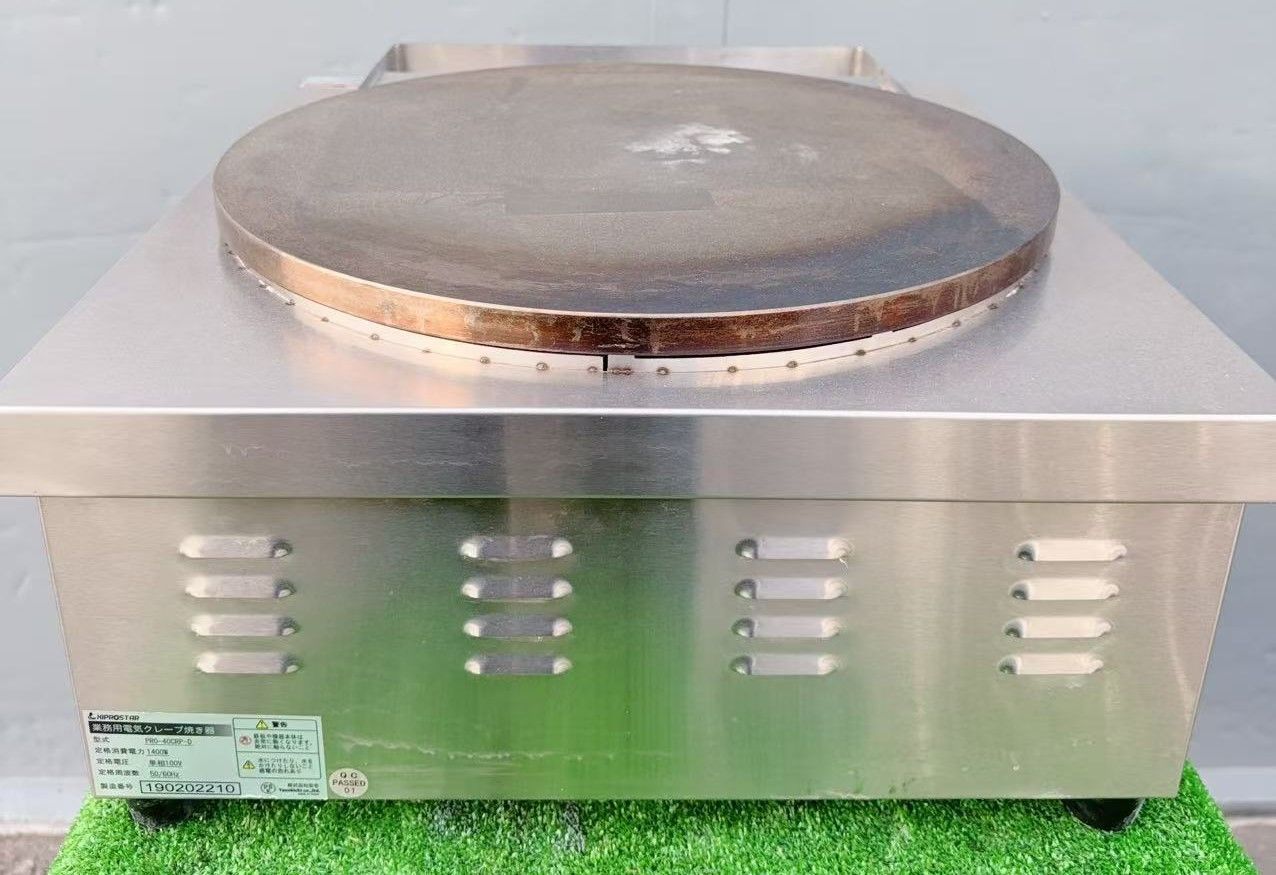 中古】電気クレープ焼器 安吉 PRO-40CRP-D 2019年 100V - メルカリ
