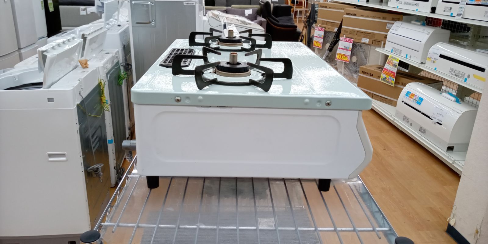 ☆リユースのサカイ幸手店☆ Rinnai リンナイ ガステーブル 都市ガス用 