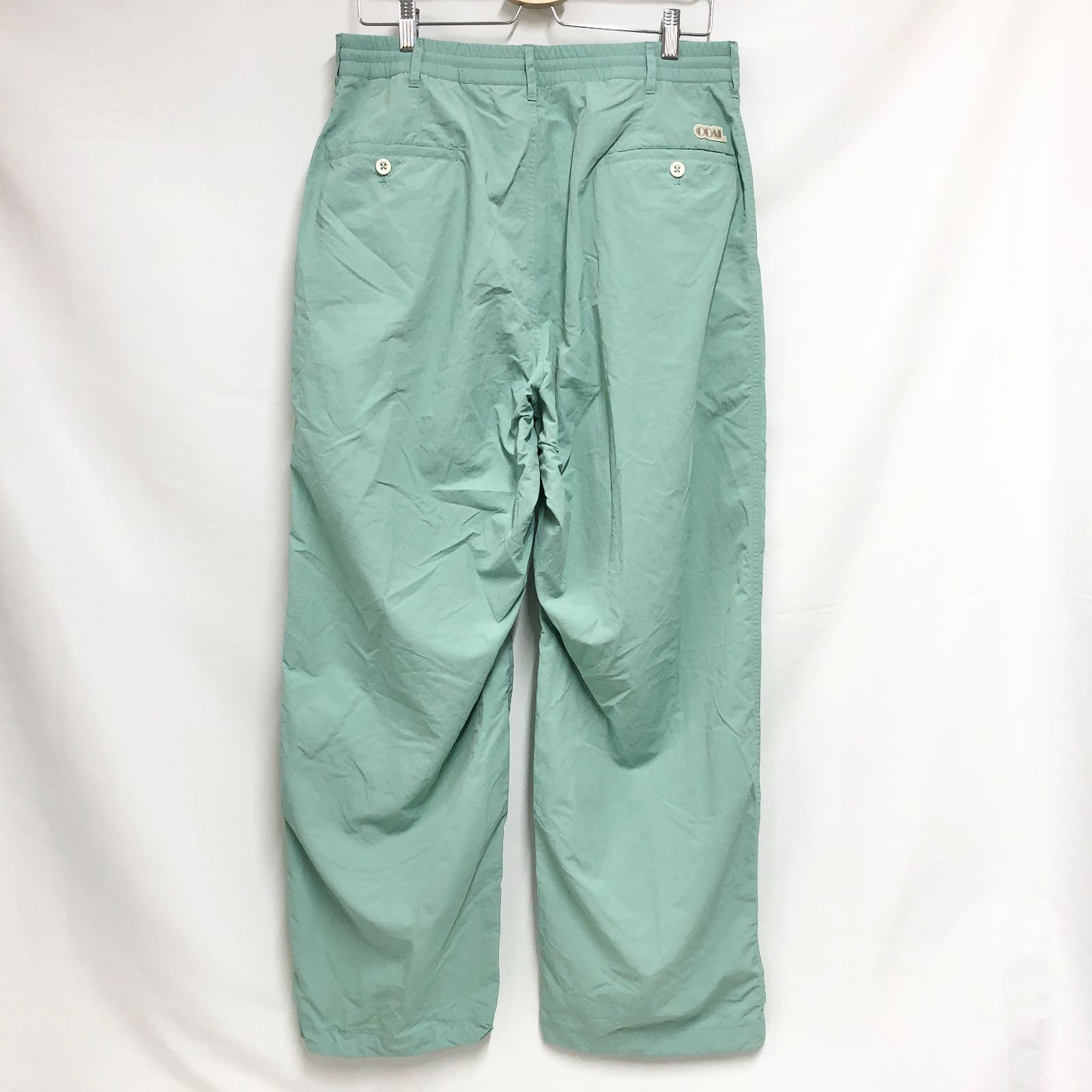 新品未使用 nanamica（ナナミカ） デッキパンツ 34 コーラルグリーン