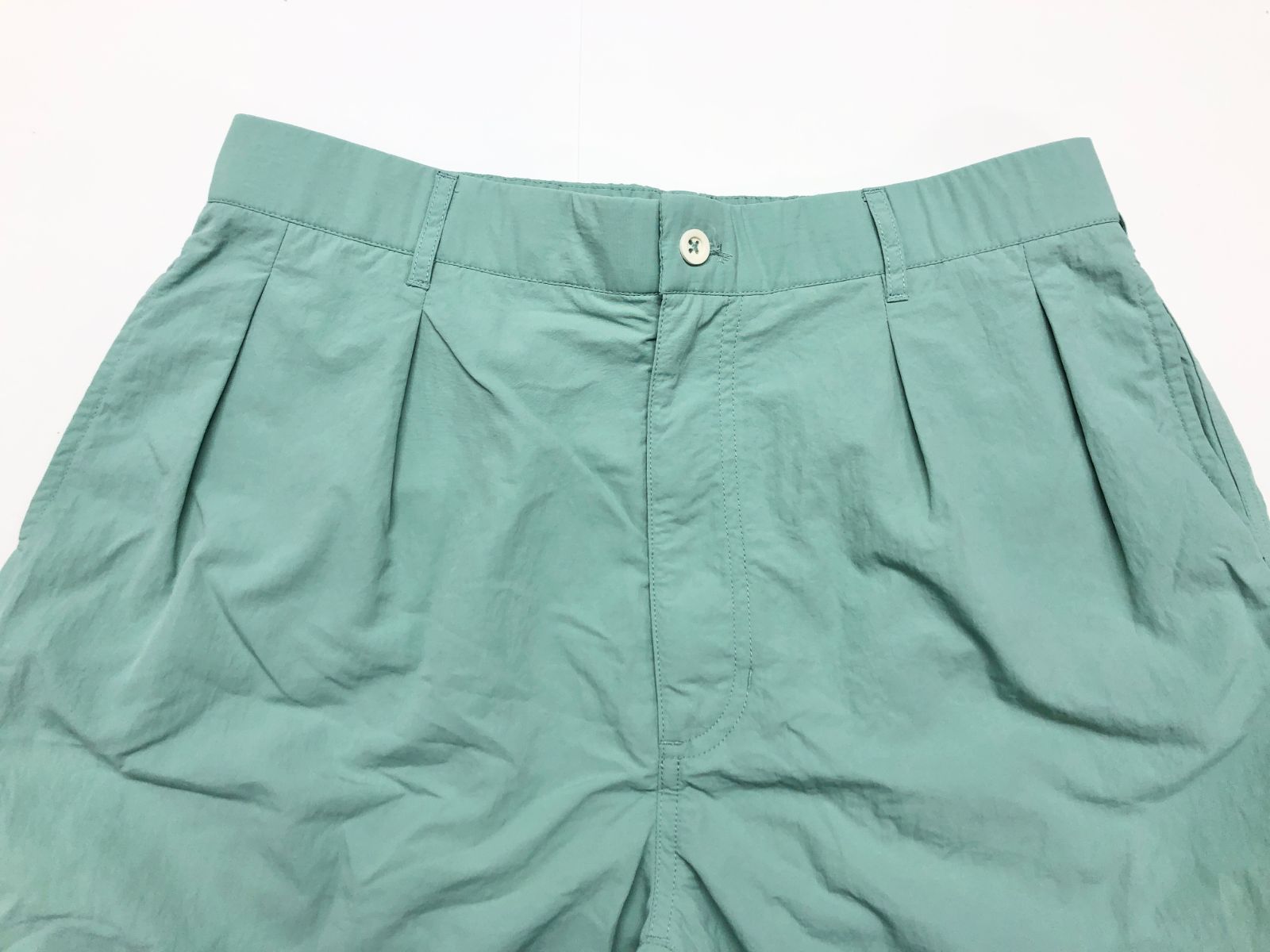 新品未使用 nanamica（ナナミカ） デッキパンツ 34 コーラルグリーン