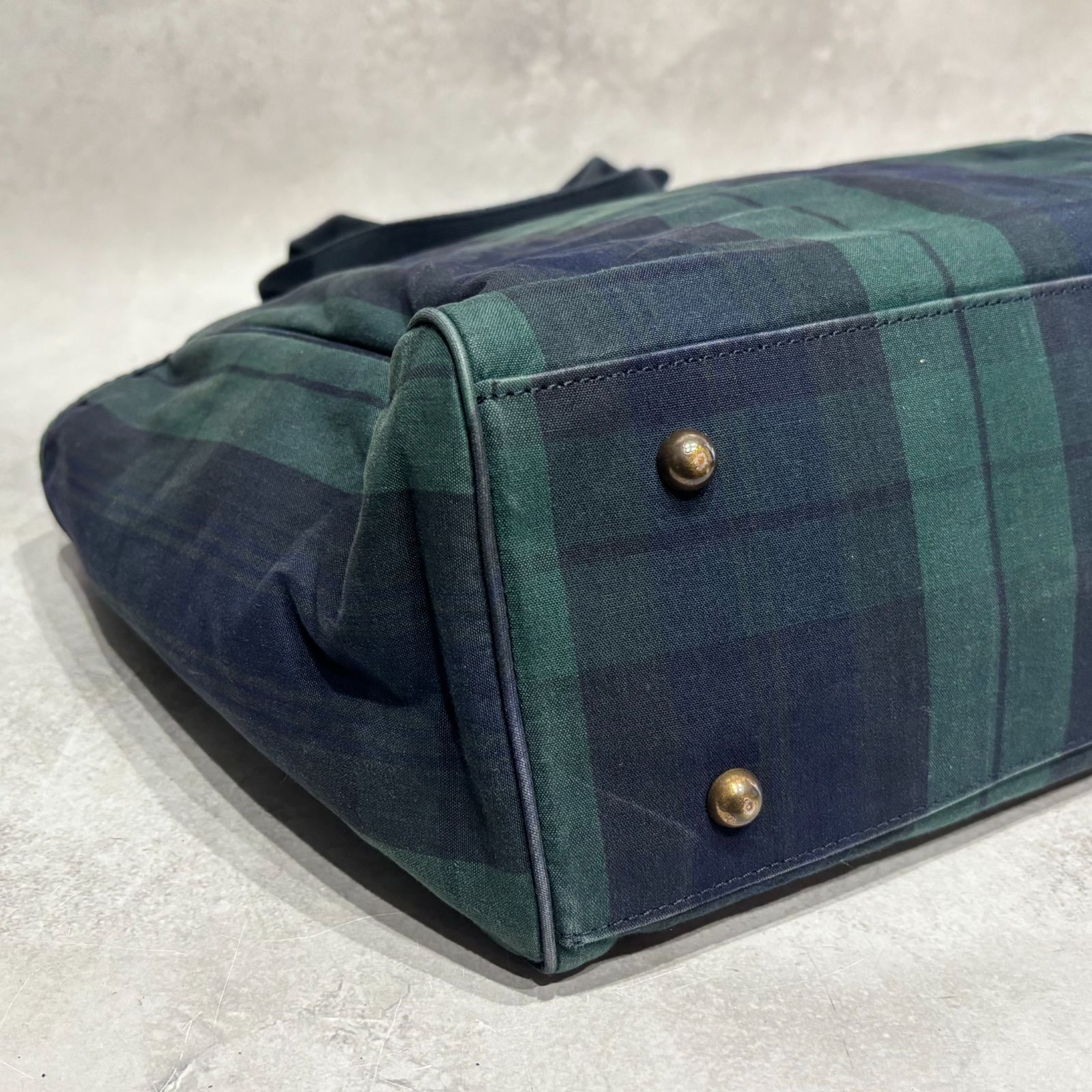 Ralph Lauren ラルフローレン ブラックウォッチ チェック キャンバス 