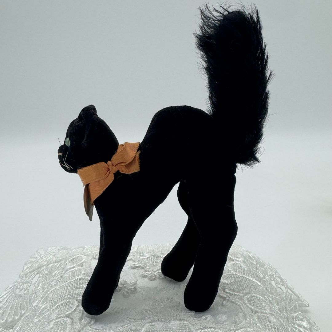 送料無料☆シュタイフ☆Black Tom Cat 10cm☆ブラックトムキャット