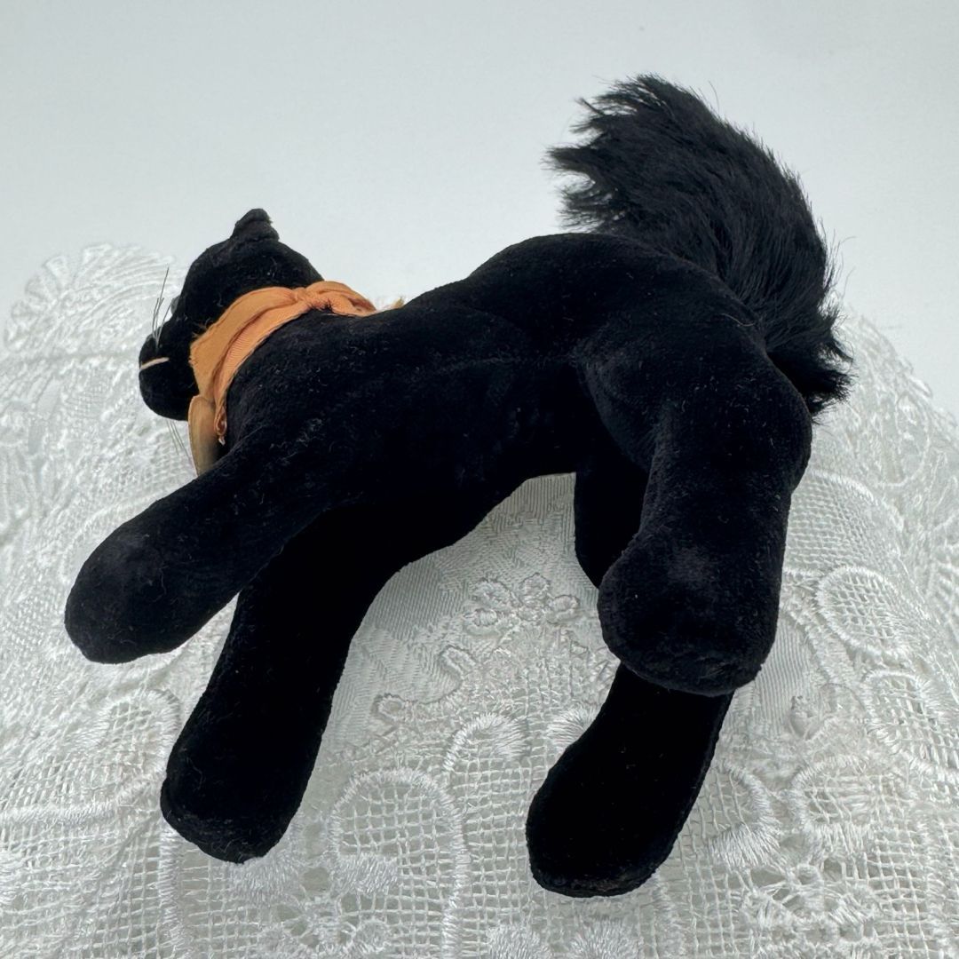 送料無料☆シュタイフ☆Black Tom Cat 10cm☆ブラックトムキャット