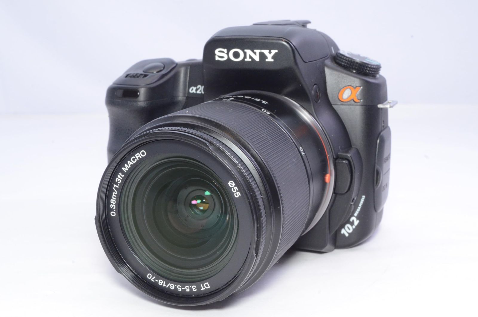 SONY α200 ダブルズームキット ブラック 実用良好 動作確認済み バッグ 