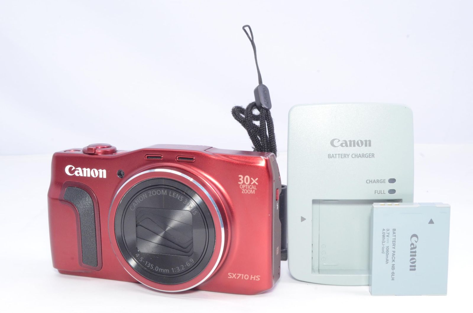 Canon デジタルカメラ PowerShot SX710 HS レッド 光学30倍ズーム 