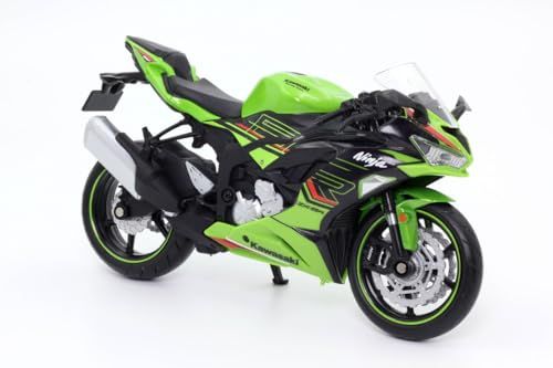 童友社 1/12塗装済完成品2023KawasakiNinjaZX-6R緑 50234 スケール