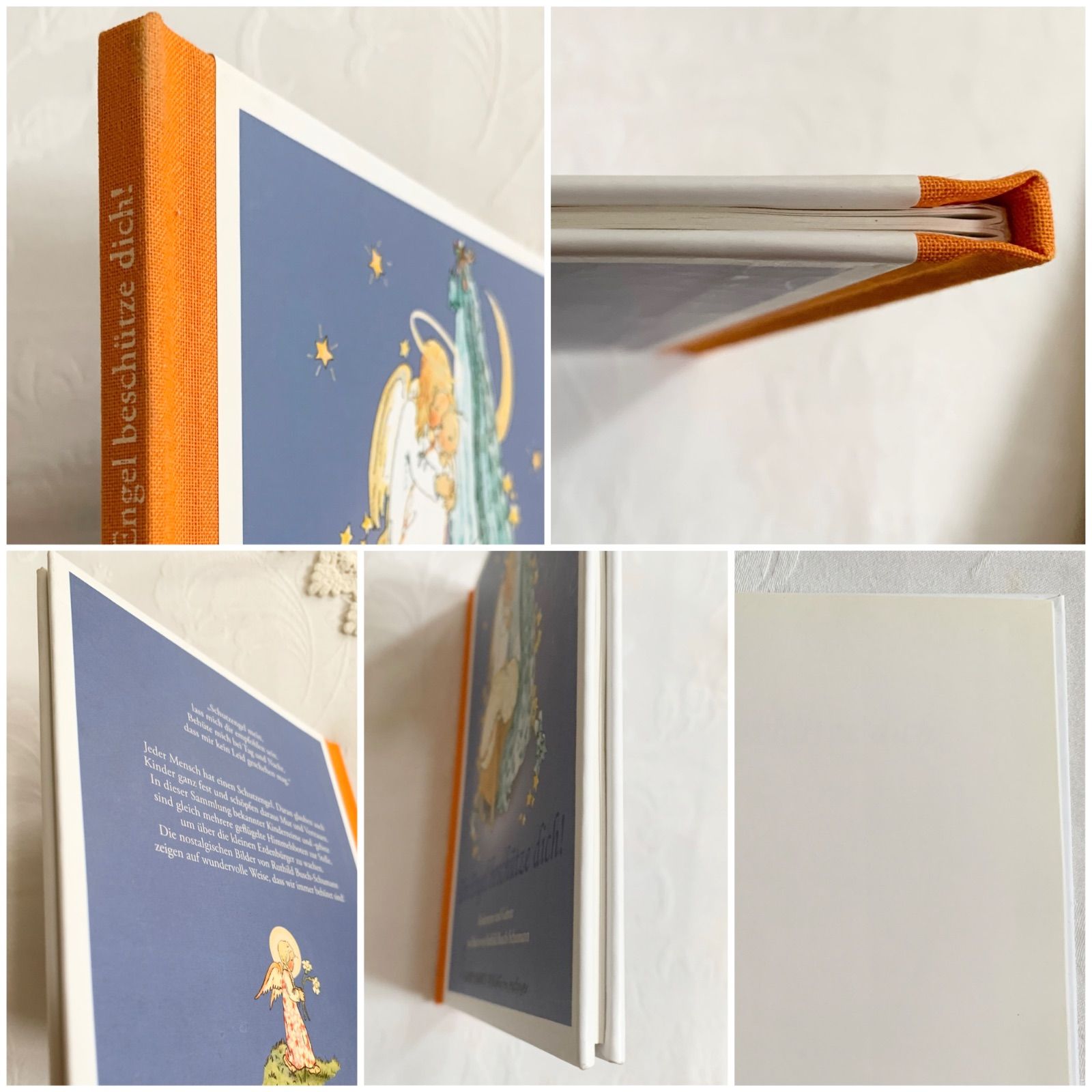 ドイツ洋書 ふんわり癒される天使の絵本 -星空や花畑を歩く愛らしい