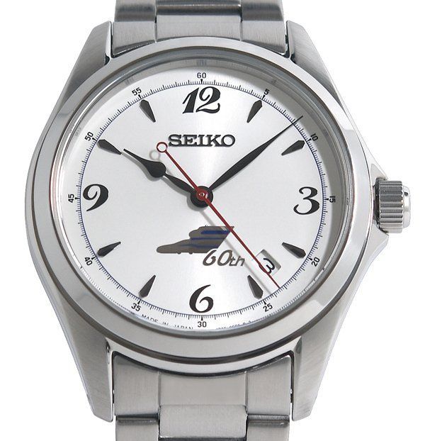 箱付 美品 SEIKO セイコー JR東海 東海道新幹線開業60周年記念 4R35