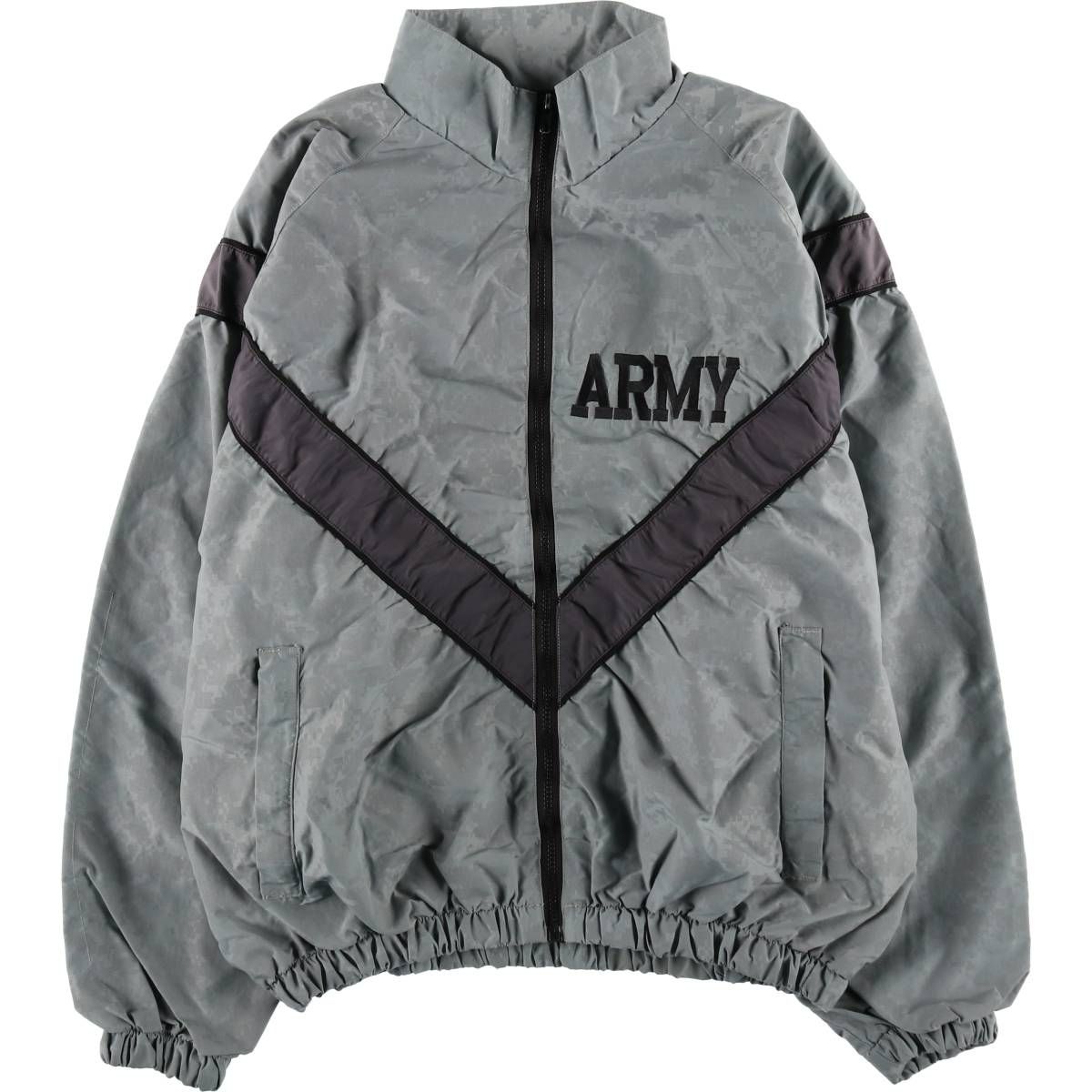 古着 00年代 米軍実品 U.S.ARMY IPFU トレーニングジャケット 迷彩柄 