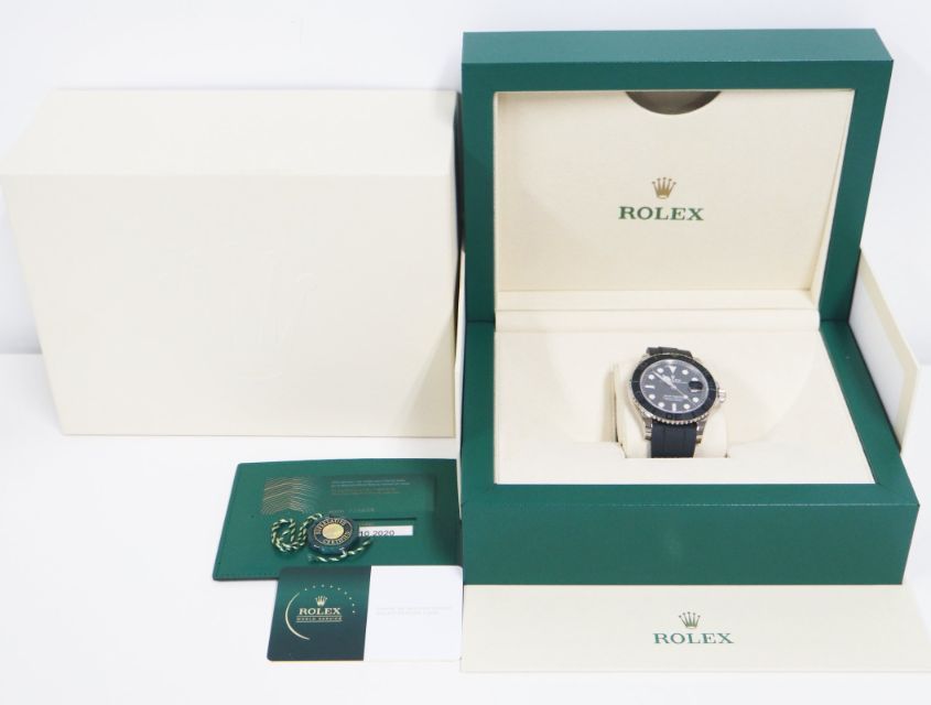 ロレックス ROLEX ヨットマスター 42 226659 ブラック WG ホワイト