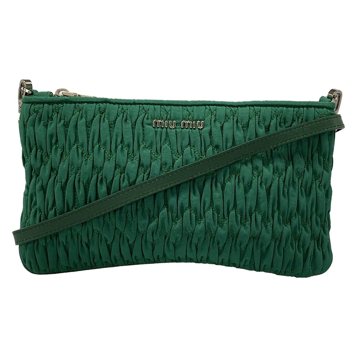 miumiu(ミュウミュウ) ショルダーバッグ美品 ミュウクリスタル 