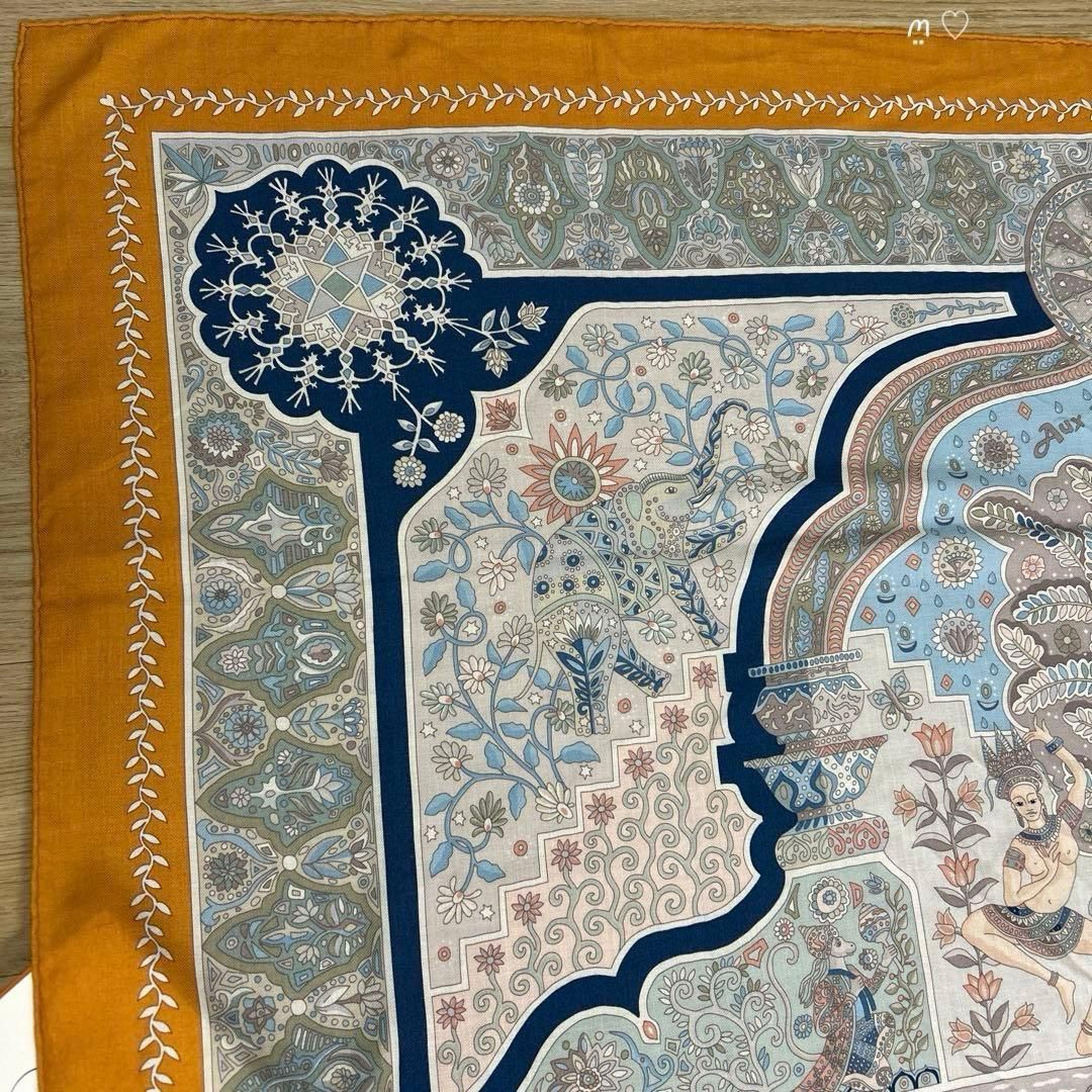 HERMES エルメス カレジェアン140 王宮の扉 カシシル スカーフ - メルカリ