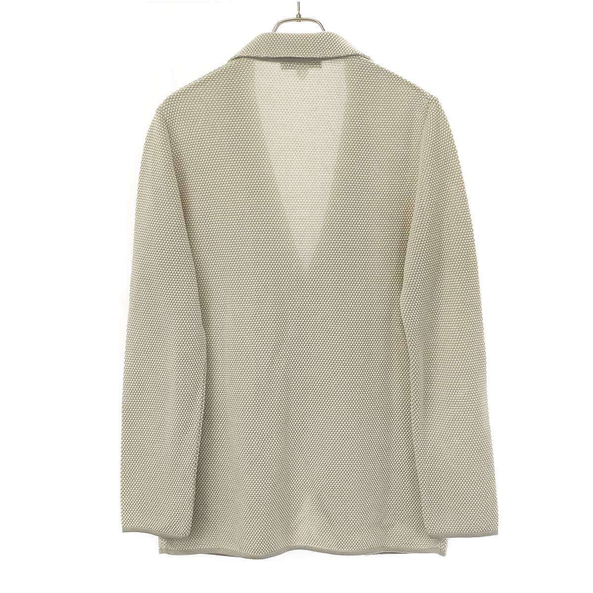 メンズ LARDINI ラルディーニ 25SS コットン バーズアイ シングル