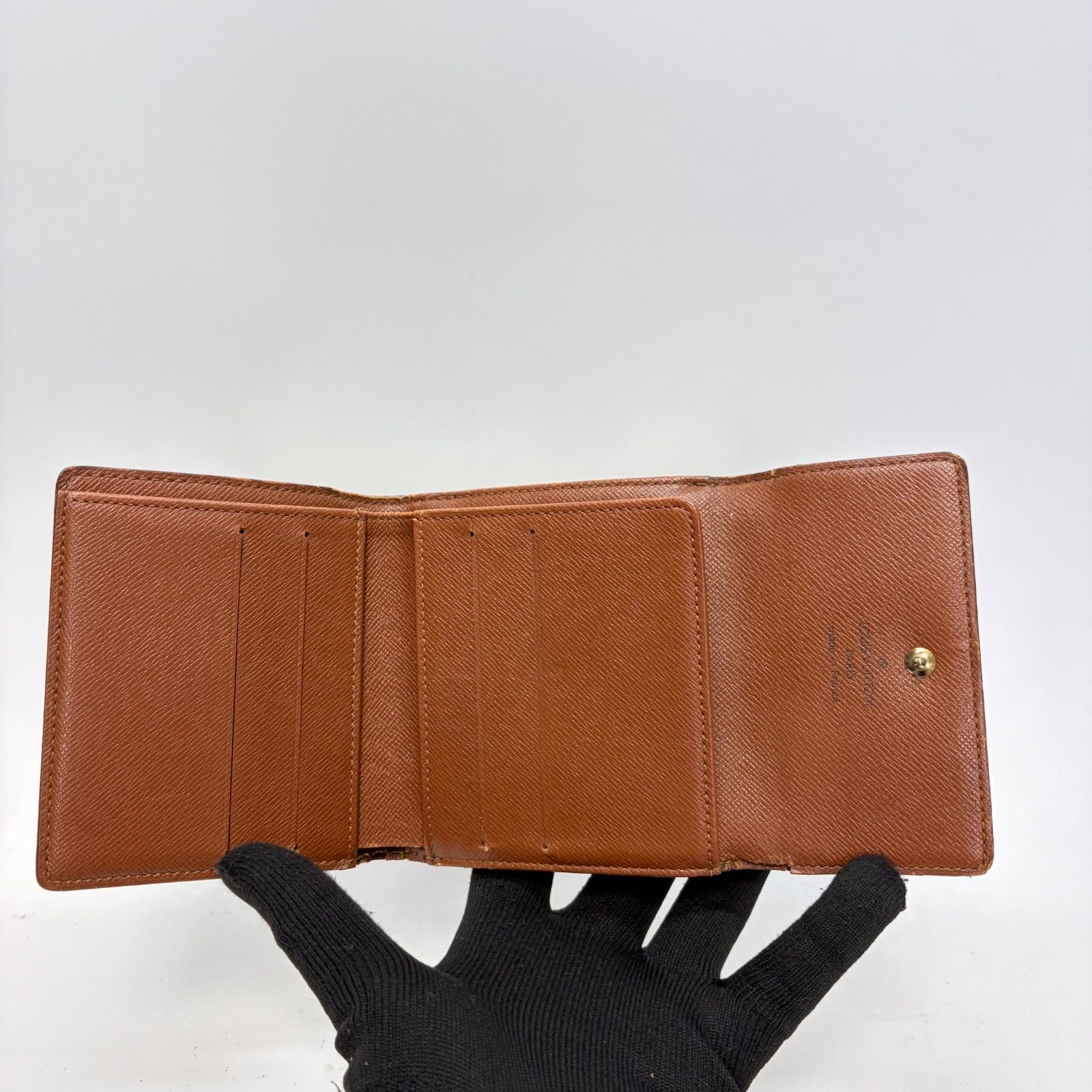3931 LOUIS VUITTON ルイヴィトン 三つ折り財布 モノグラム エリーズ