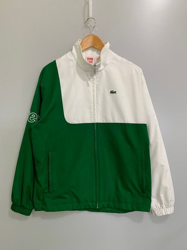 中古品】 SUPREME × LACOSTE シュプリーム ラコステ 17SS TRACK 中古品】 SUPREME × LACOSTE シュプリーム ラコステ 17SS TRACK