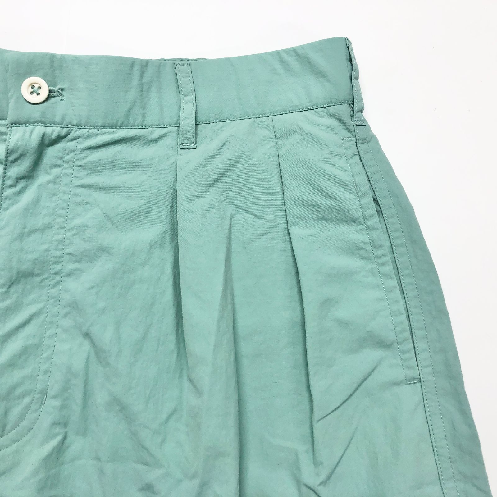 新品未使用 nanamica（ナナミカ） デッキパンツ 36 コーラルグリーン