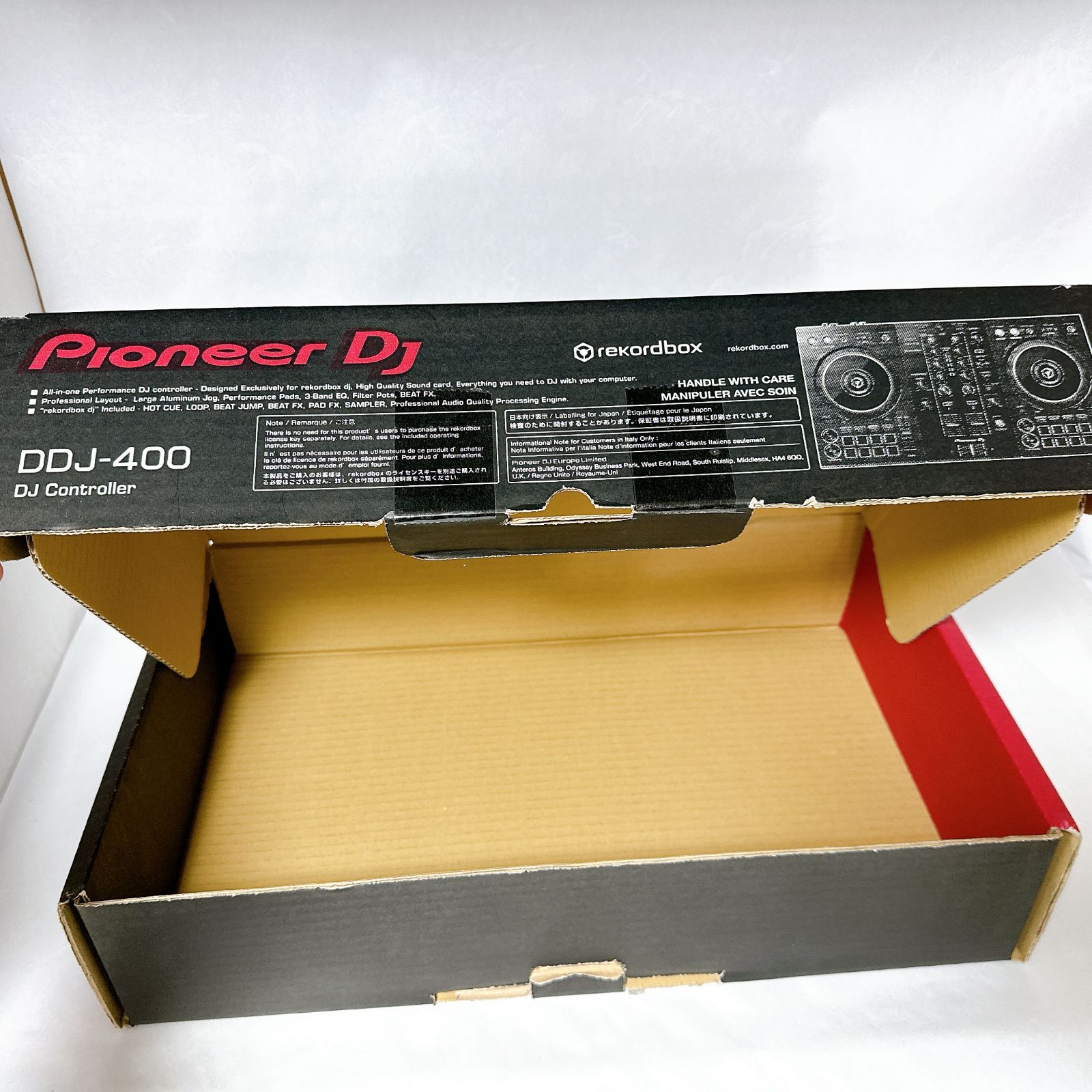 Pioneer DDJ-400 ターンテーブル DJ 箱のみ 空き箱 外箱 パイオニア 