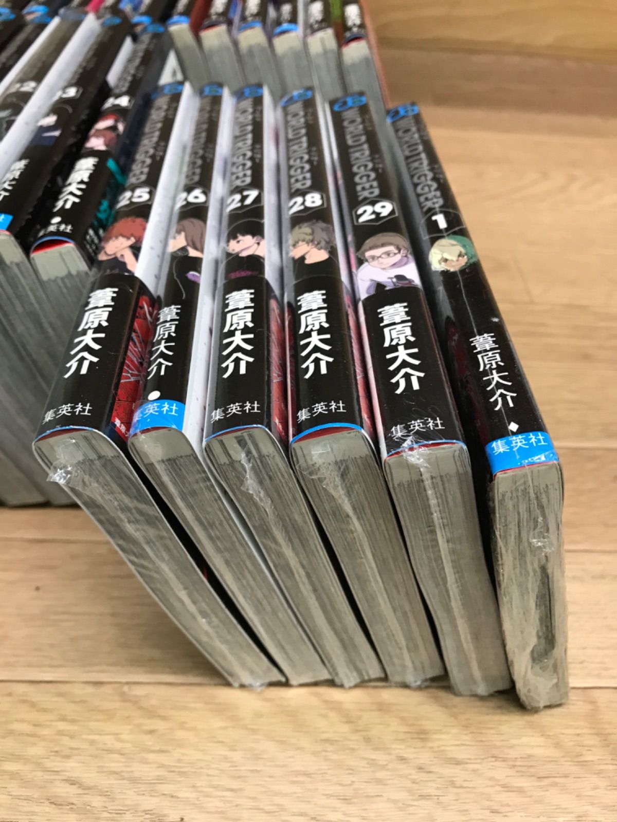 ☆②【未開封7冊】ワールドトリガー 1～29巻 全巻コミックセット