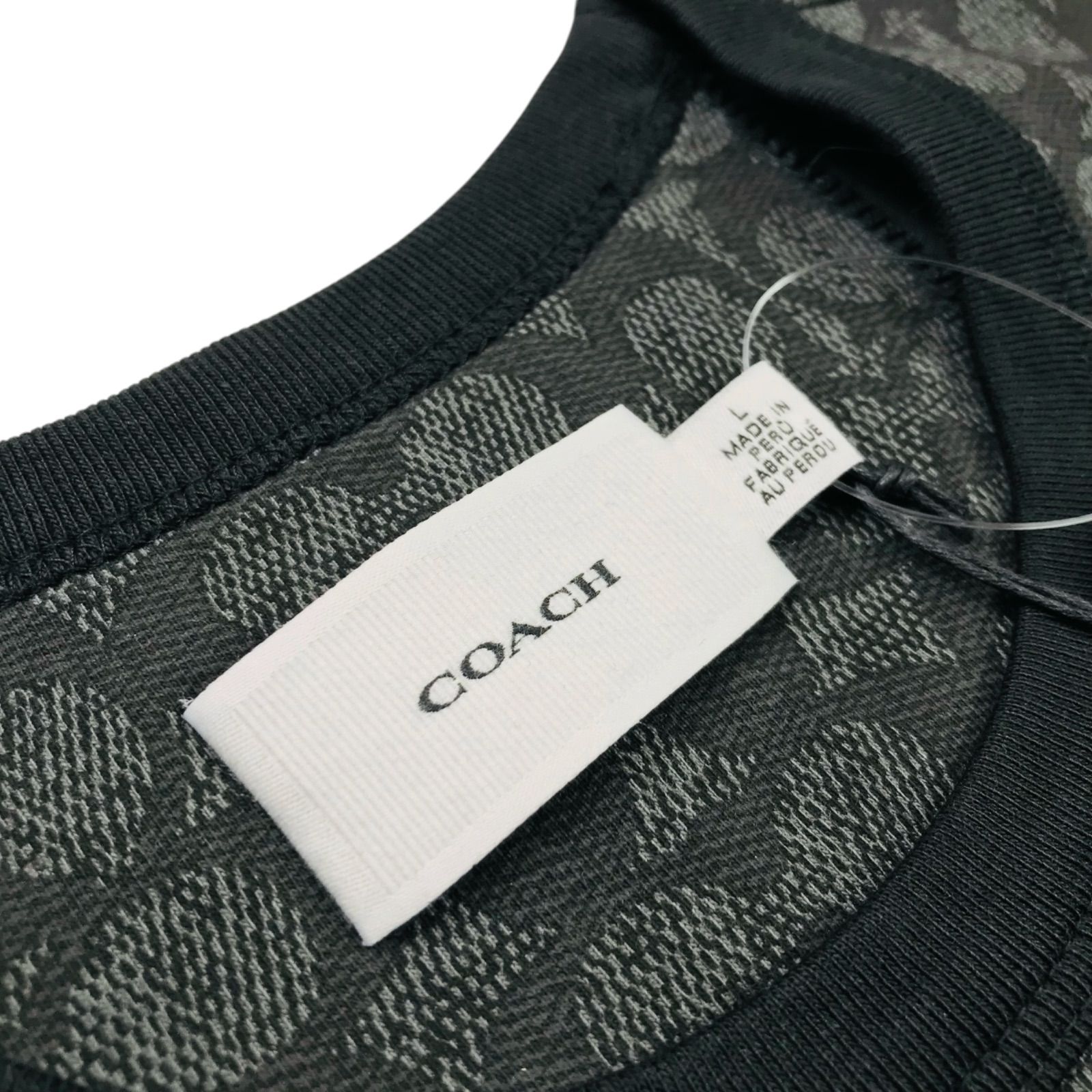 新品未使用☆COACH・コーチ【エッセンシャル】メンズ シグネチャー総柄