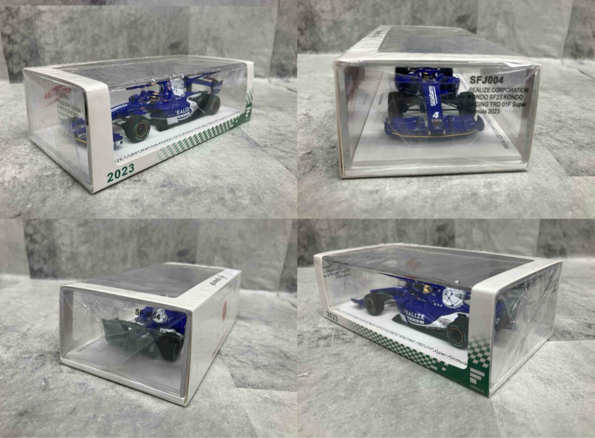 Miniature Spark SF23 1/43 – REALIZE KONDO RACING TRD Super Formula 2023 (bleue)