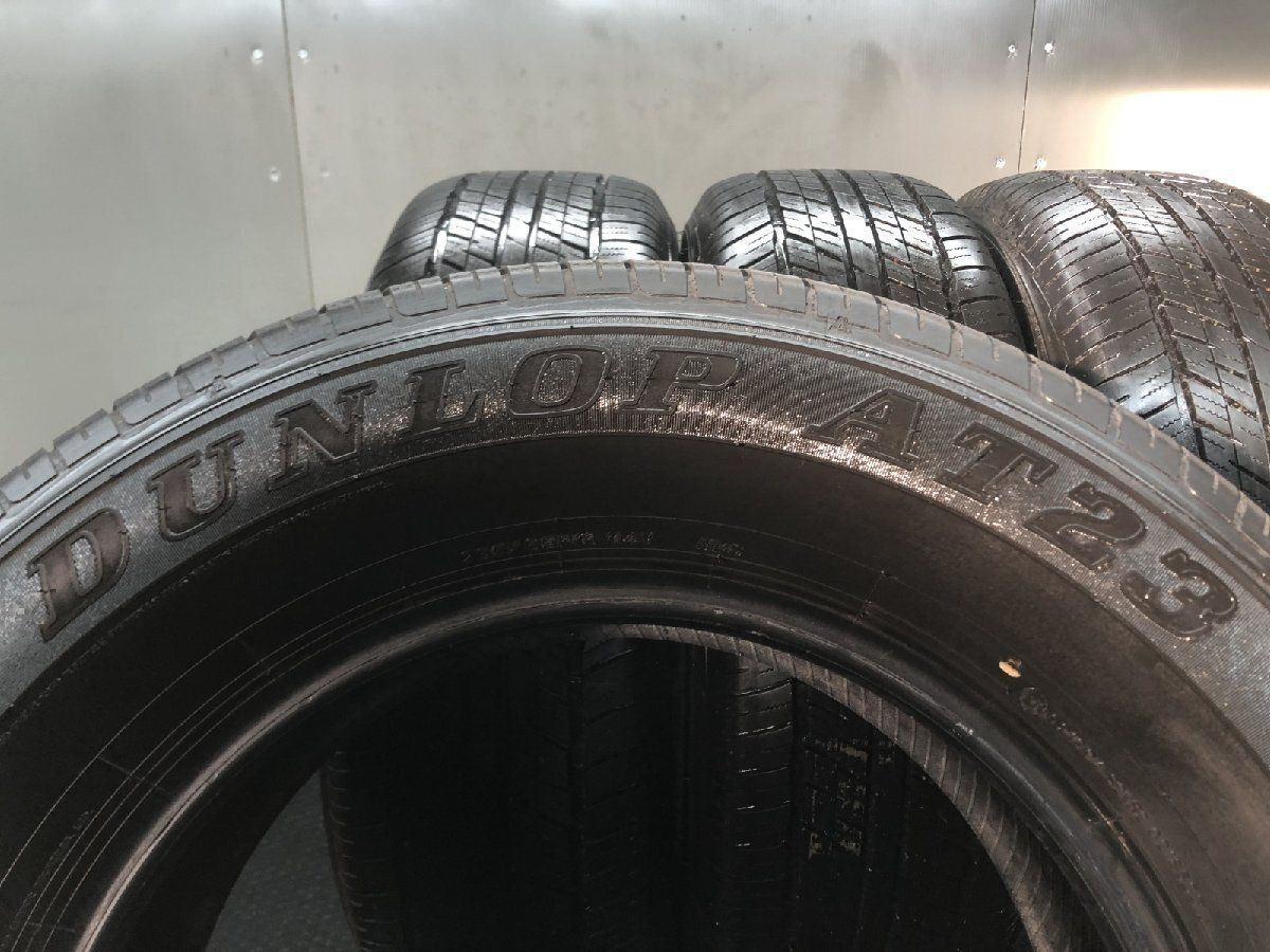 新車外し】DUNLOP GRANDTREK AT23 265/65R18 114V 18インチ 夏タイヤ 4 
