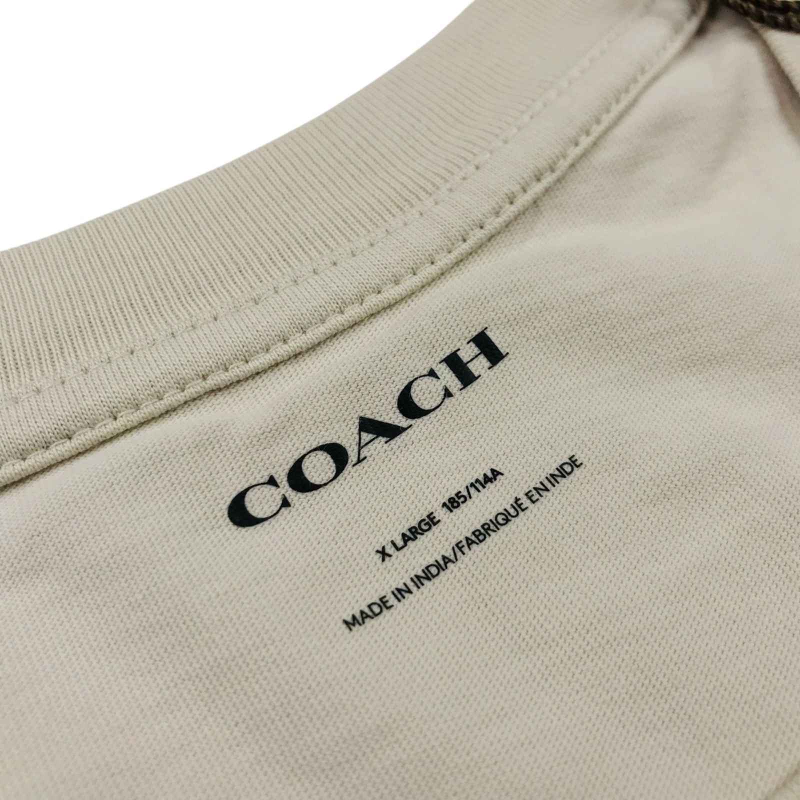 新品未使用☆COACH・コーチ【エッセンシャル】メンズ ブランドロゴ 