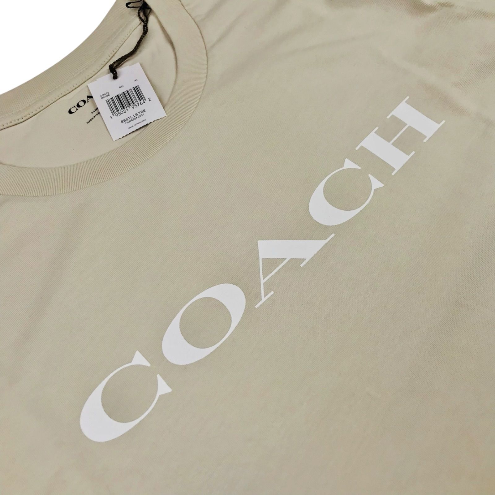 新品未使用☆COACH・コーチ【エッセンシャル】メンズ ブランドロゴ 