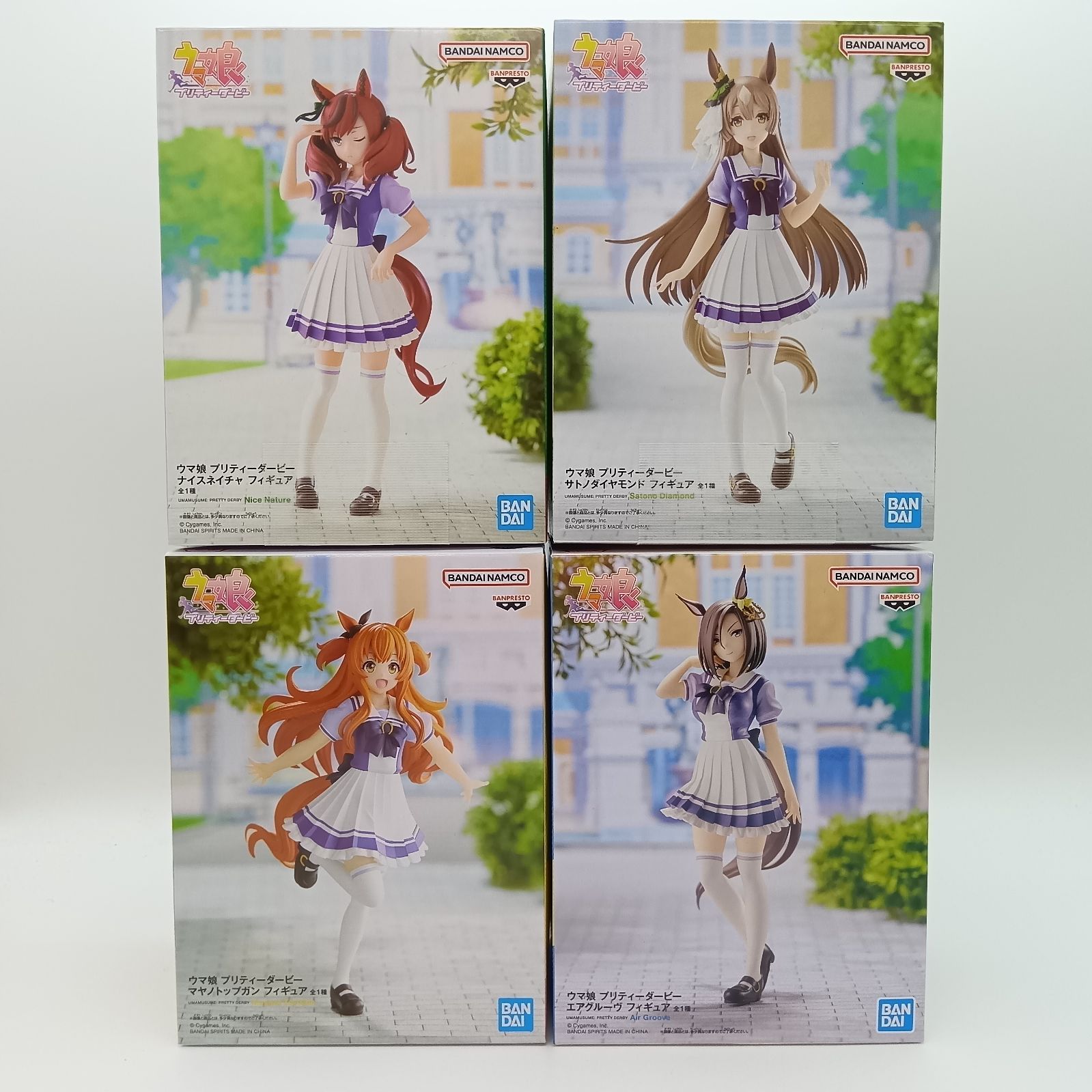 未開封】ウマ娘 プリティーダービー フィギュア 4体セット まとめ売り 