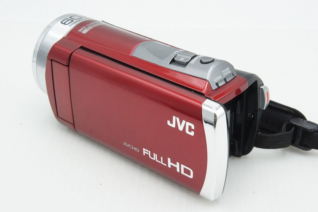 美品 JVC ケンウッド Everio GZ-HM199 デジタルビデオカメラ レッド 元 