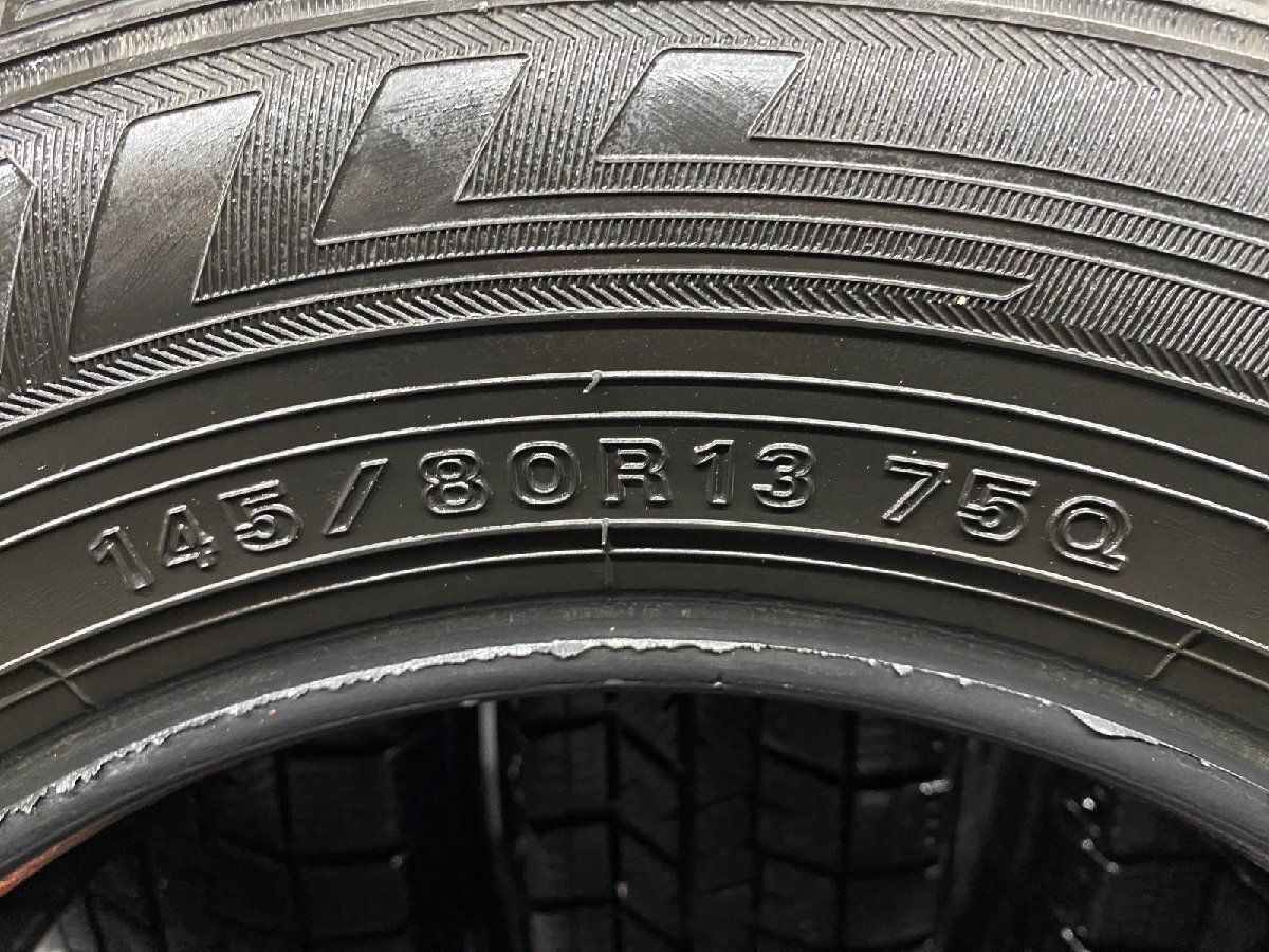 DUNLOP WINTER MAXX WM03 145/80R13 13インチ スタッドレス 4本 21年製