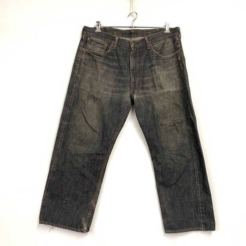 中古品】TENDERLOIN テンダーロイン CINCH BACK BUTTONFLY BLACK DENIM