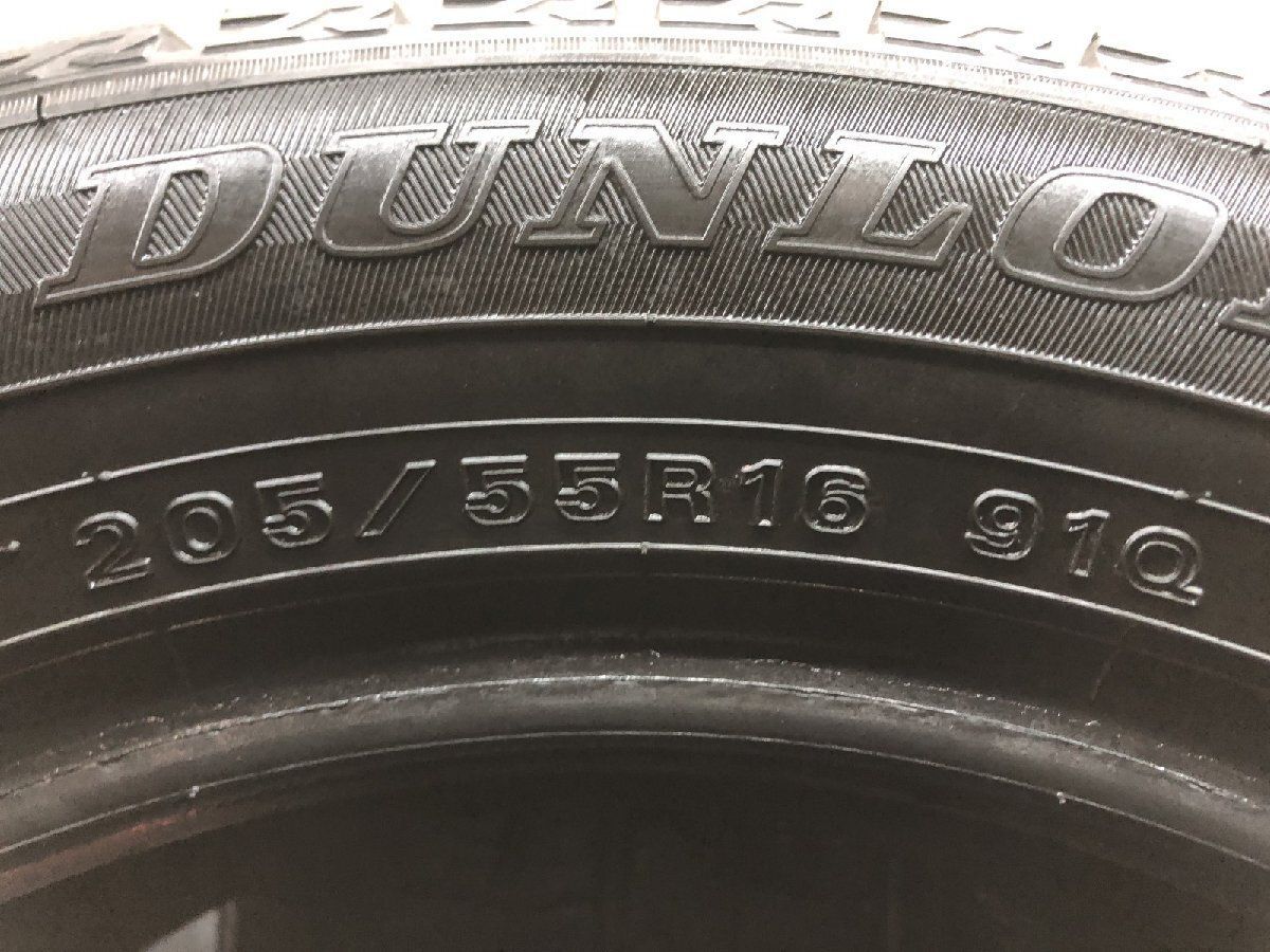 DUNLOP WINTER MAXX WM02 205/55R16 16インチ スタッドレス 4本 22年製 バリ溝 レクサスIS カローラスポーツ リーフ プリウス等　(STI118) DUNLOP WINTER MAXX WM02 205/55R16 16インチ スタッドレス 4本 22年製