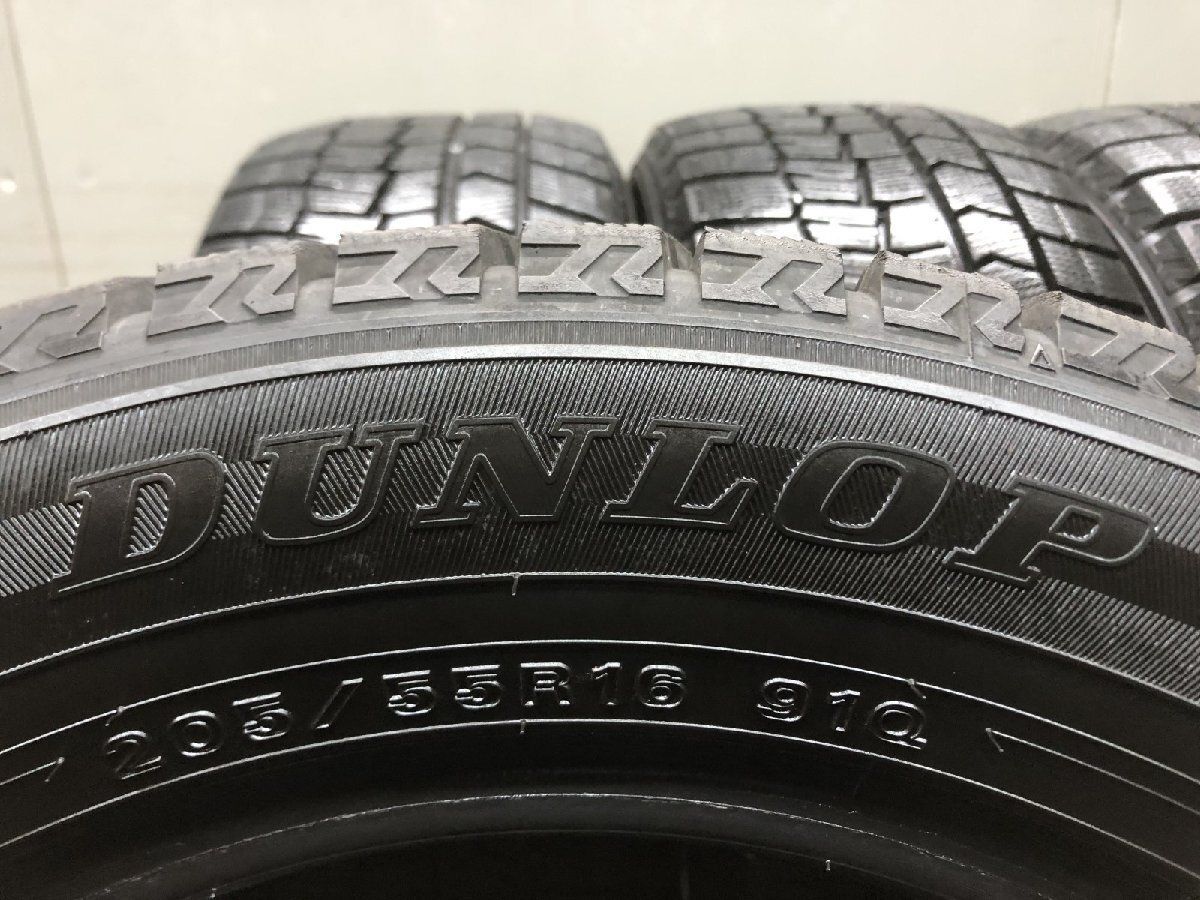 DUNLOP WINTER MAXX WM02 205/55R16 16インチ スタッドレス 4本 22年製 バリ溝 レクサスIS カローラスポーツ リーフ プリウス等　(STI118) DUNLOP WINTER MAXX WM02 205/55R16 16インチ スタッドレス 4本 22年製