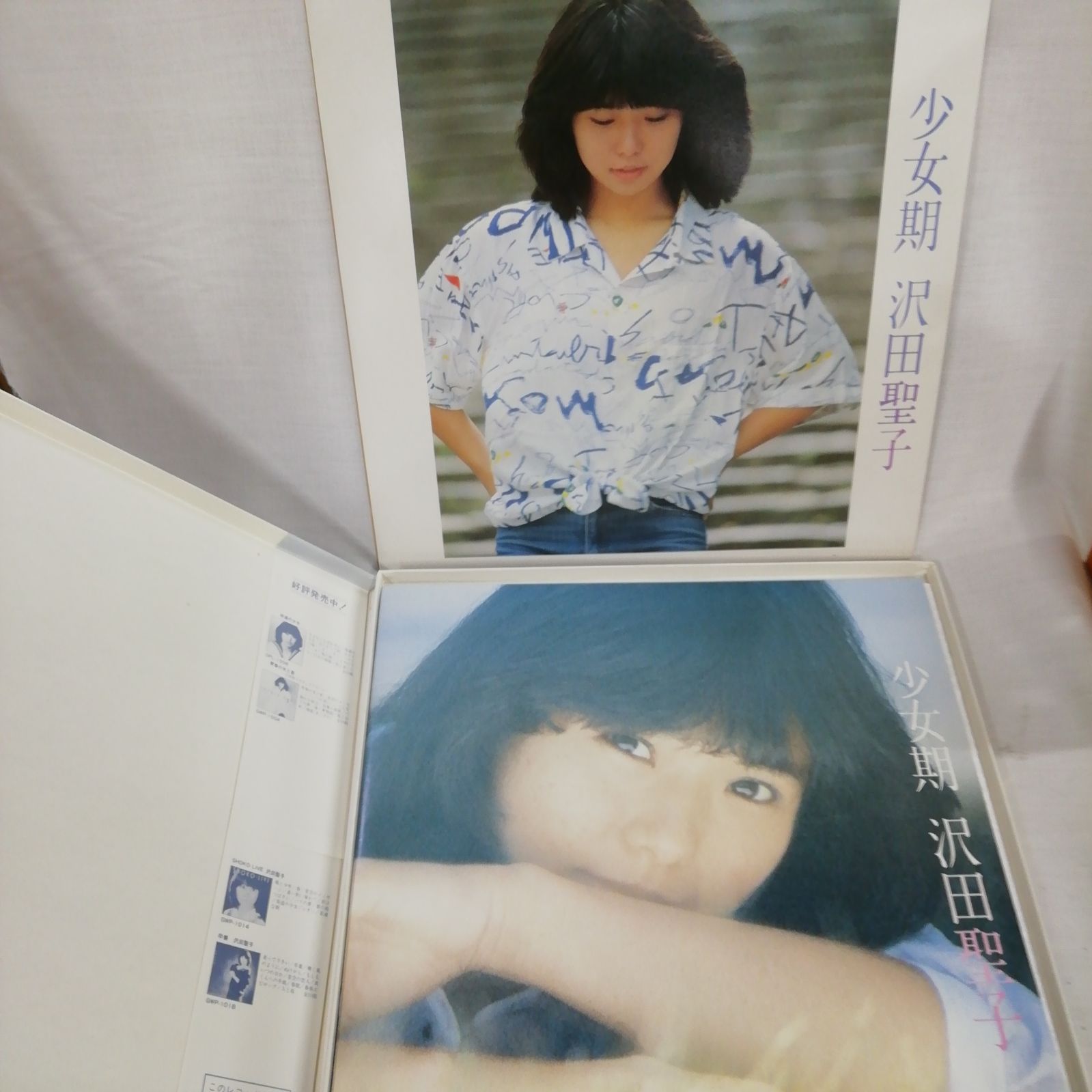 沢田聖子(さわだ しょうこ) 「少女期」 20ページ豪華カラー写真集付 帯