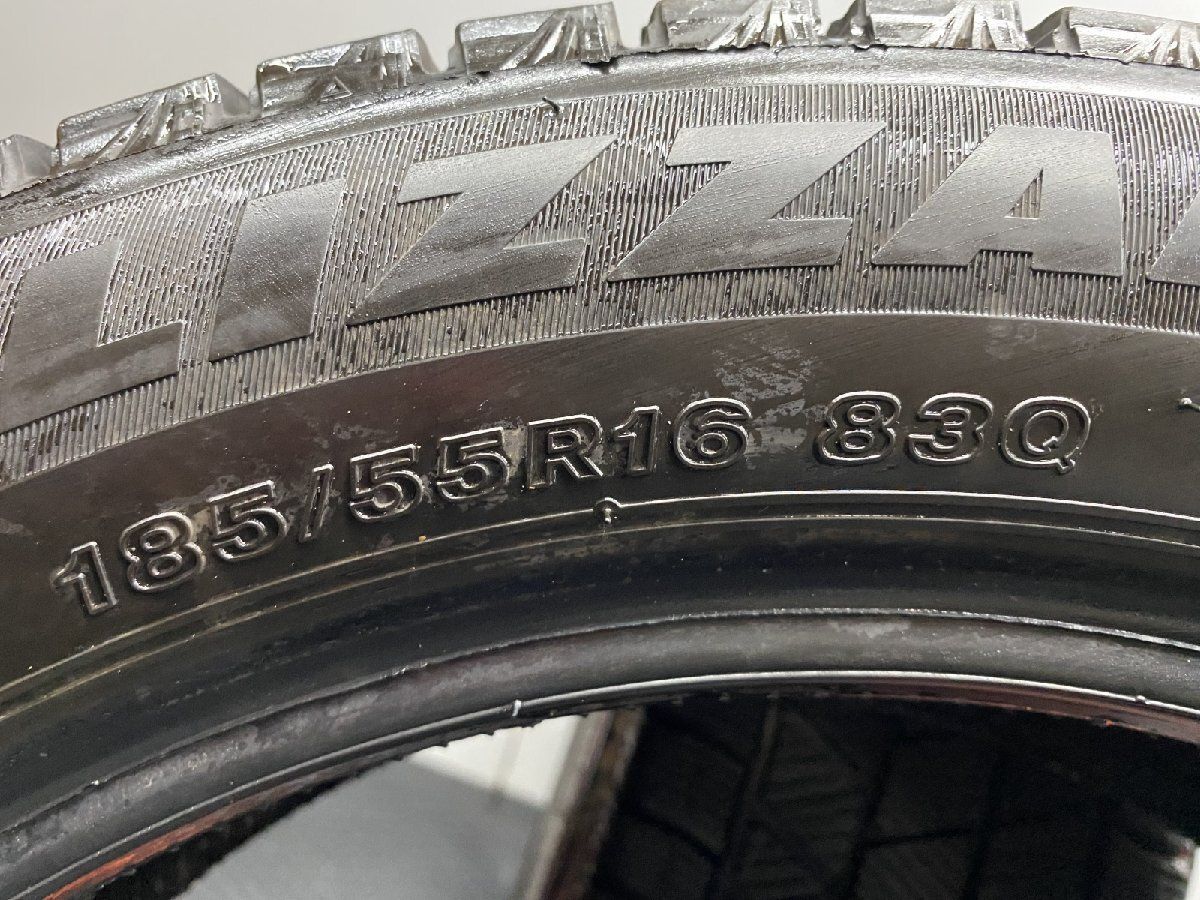BS BRIDGESTONE BLIZZAK VRX3 185/55R16 16インチ スタッドレス 2本 24年製 バリ溝 カローラフィールダー フィット シャトル等　(STK087) BS BRIDGESTONE BLIZZAK VRX3 185/55R16 16インチ スタッドレス 2本 24