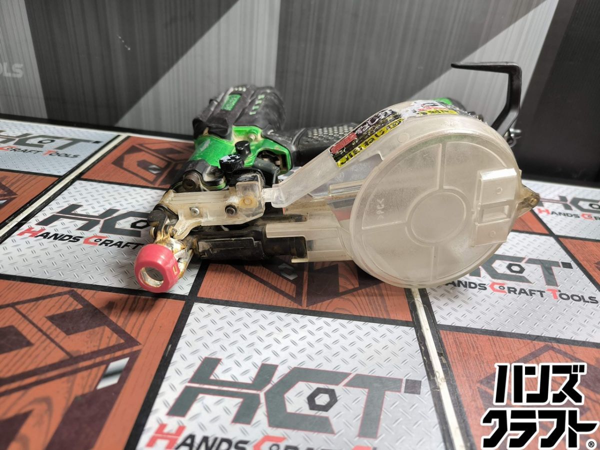 △【中古】日立 HITACHI WF4H3 高圧エアねじ打機 25〜41mm ケース 