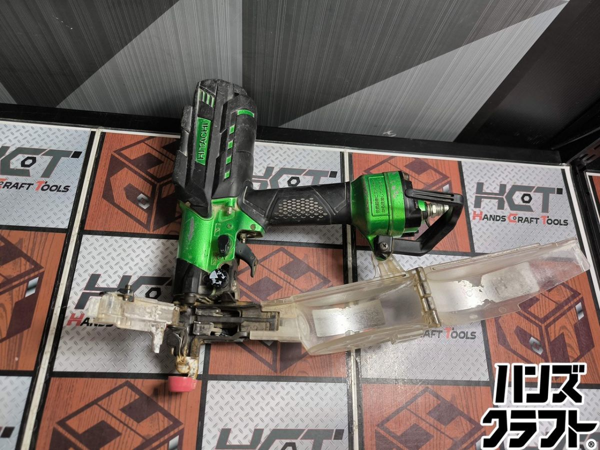 △【中古】日立 HITACHI WF4H3 高圧エアねじ打機 25〜41mm ケース 