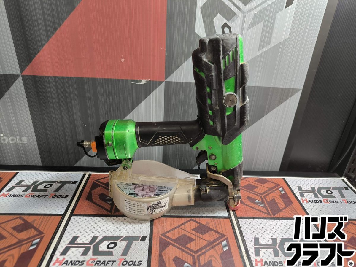 △【中古】日立 HITACHI WF4H3 高圧エアねじ打機 25〜41mm ケース 